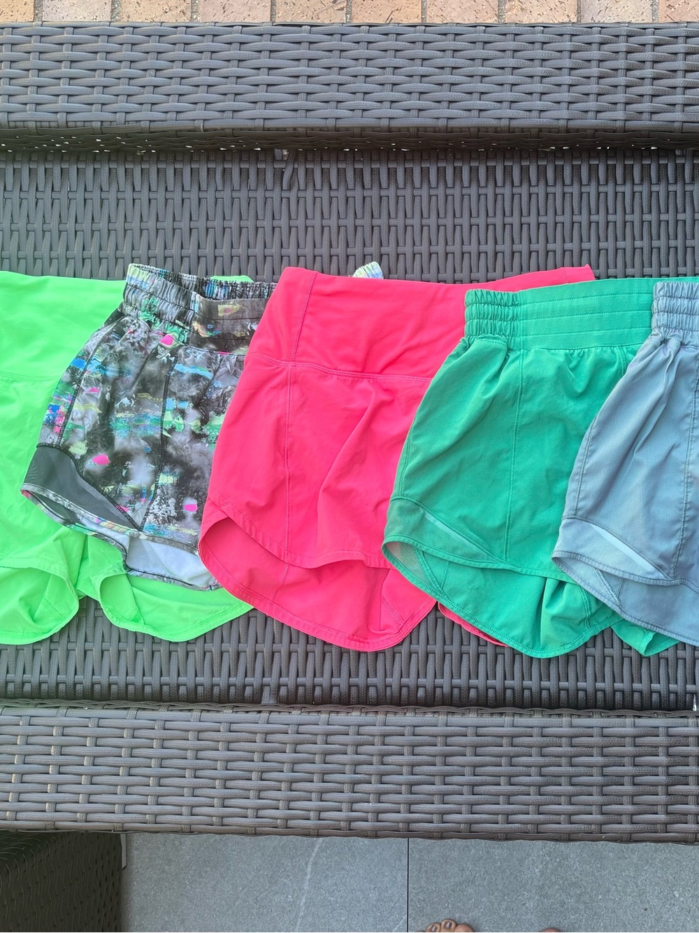 5 Lululemon 4” Shorts Bundle - Picture 2 of 2